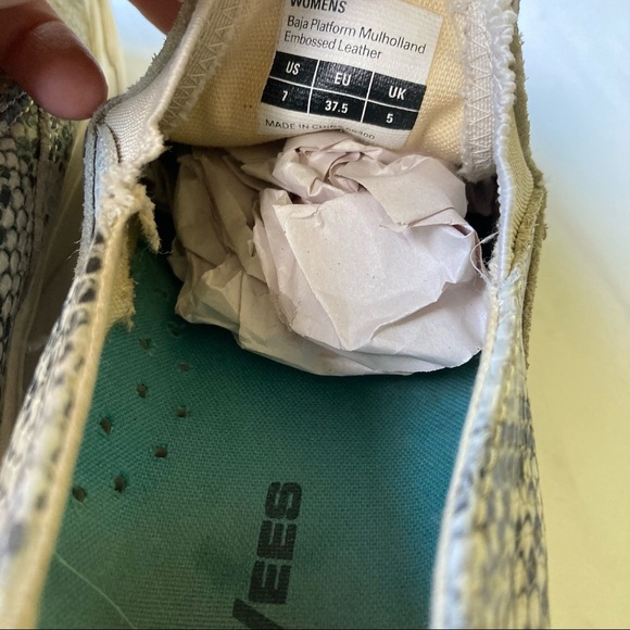 SeaVees Baja Platform Mulholland Snake Print 7 - Picture 8 of 9